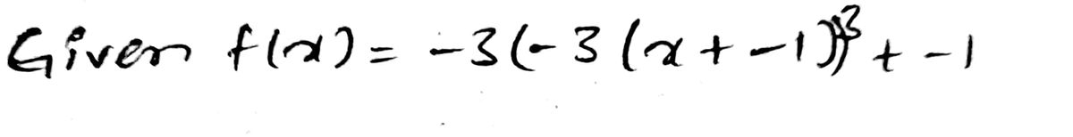 Algebra homework question answer, step 1, image 1